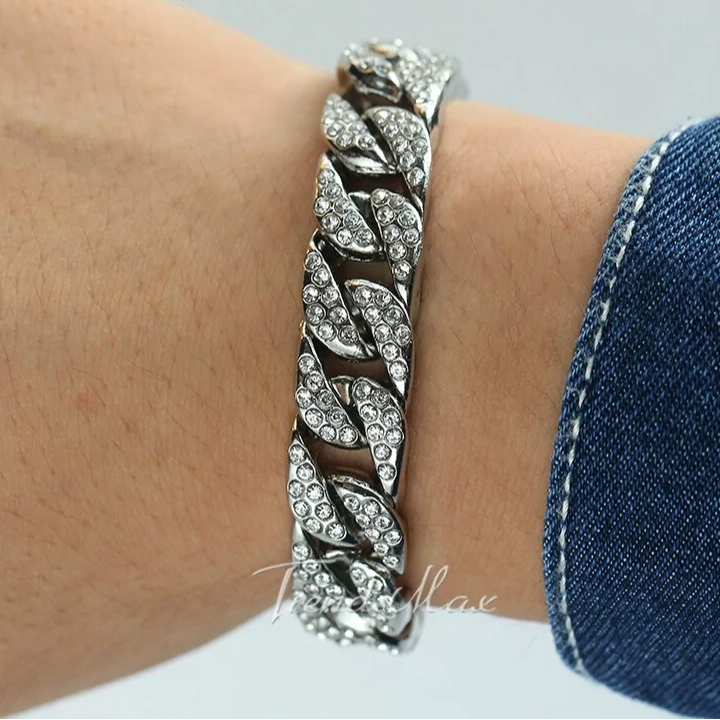 Miami Gold Curb Cuban Bracelet