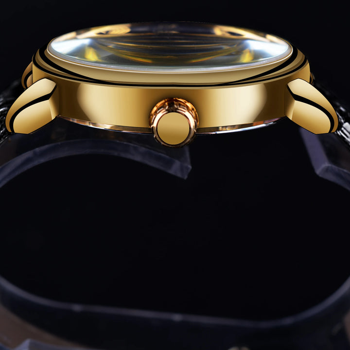 Luxury Men's Mechanical Leather Watches