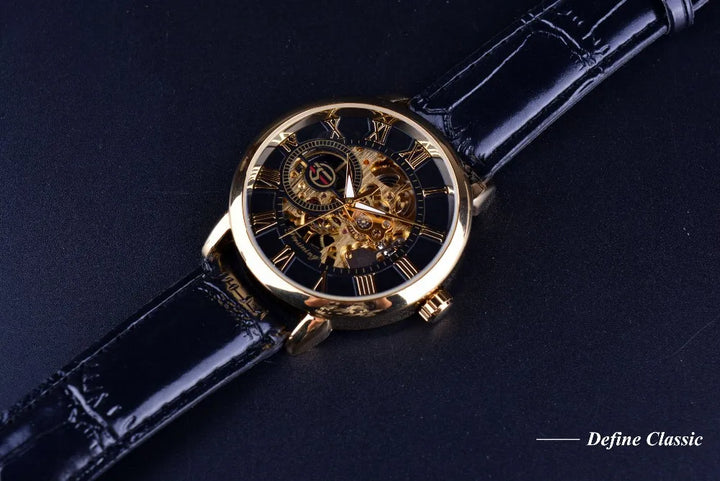 Luxury Men's Mechanical Leather Watches