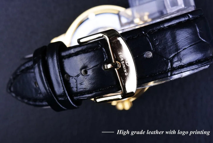 Luxury Men's Mechanical Leather Watches