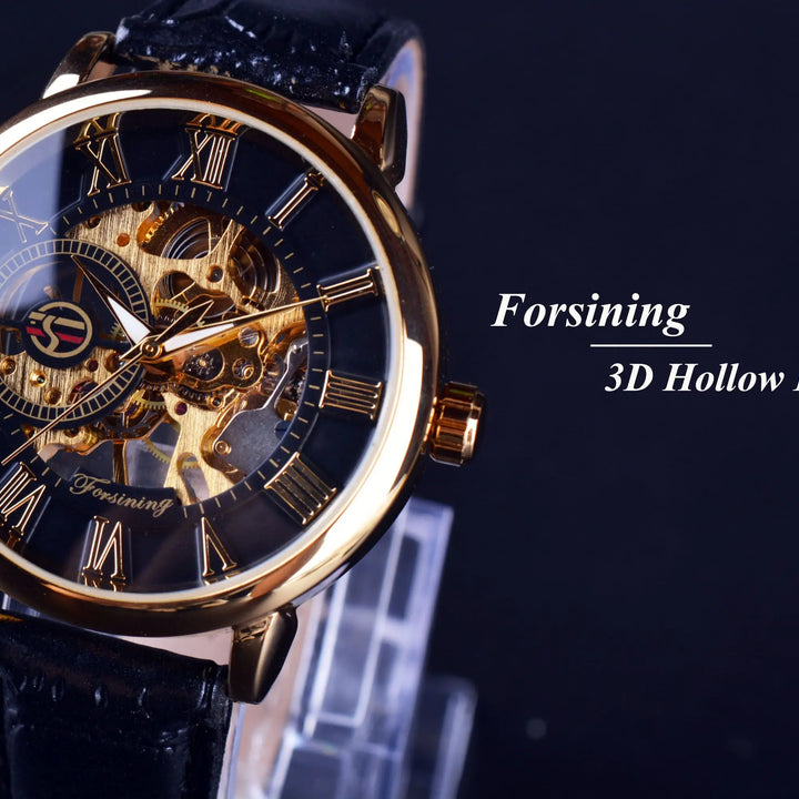 Luxury Men's Mechanical Leather Watches