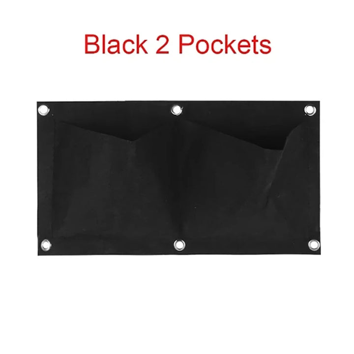 Wall Hanging Planting Bag Multiple Pockets Grow Bag Planter Vertical Garden Vegetable Living Bonsai Flower Plant Pot Home Supply