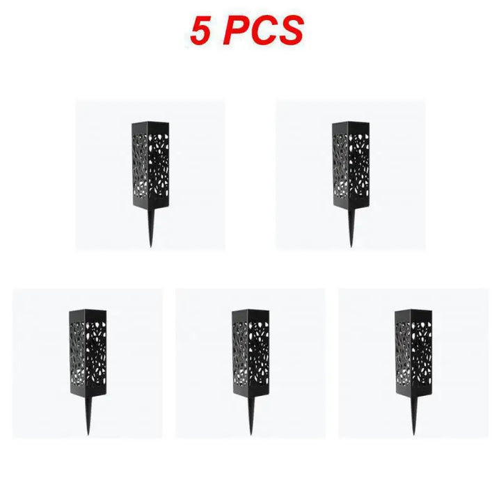1-5pc Outdoor Waterproof LED Solar Lawn Light Garden Decor Solar Buried Lamps Pavilion Yard Way Christmas Lamp Lawn Solar Lights